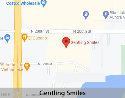 Map image for Dental Inlays and Onlays in Shoreline, WA